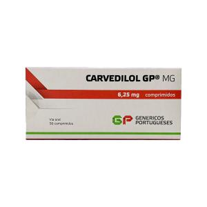 კარვედილოლი - Carvedilol 6.25მგ 56 ტაბლეტი