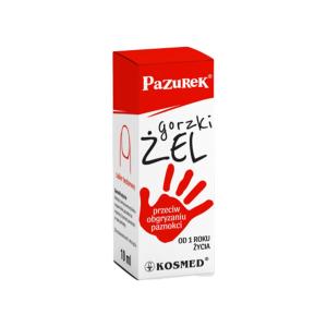 პაზურეკი - Pazurek ფრჩხილის კვნეტის საწინააღმდეგო ლაქი 10მლ