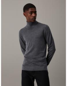 CALVIN KLEIN - MERINO RWS TURTLE NECK