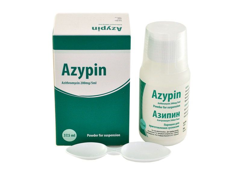 AZIPIN - აზიპინი 200 მგ/5მლ სუსპენზია 37.5 მლ