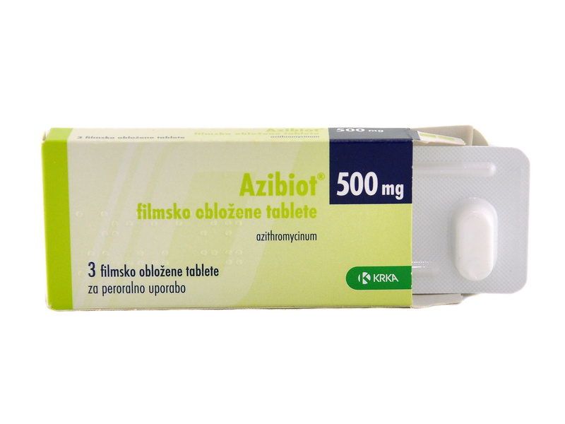 Azibiot - აზიბიოტი 500 მგ. 3 ტაბლეტი