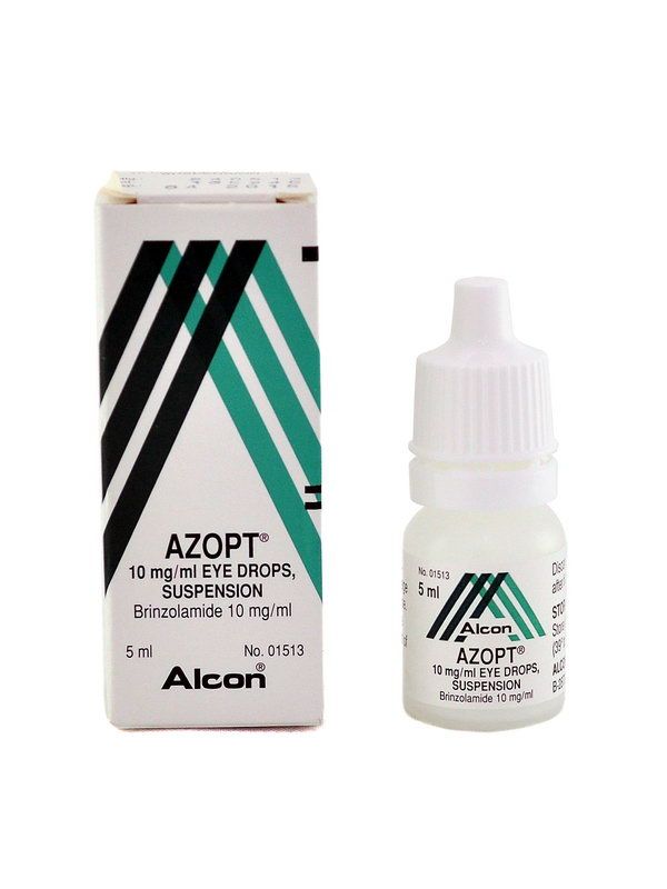 Azopt - აზოპტი თვალის წვეთები 1% ფლაკონი 5მლ