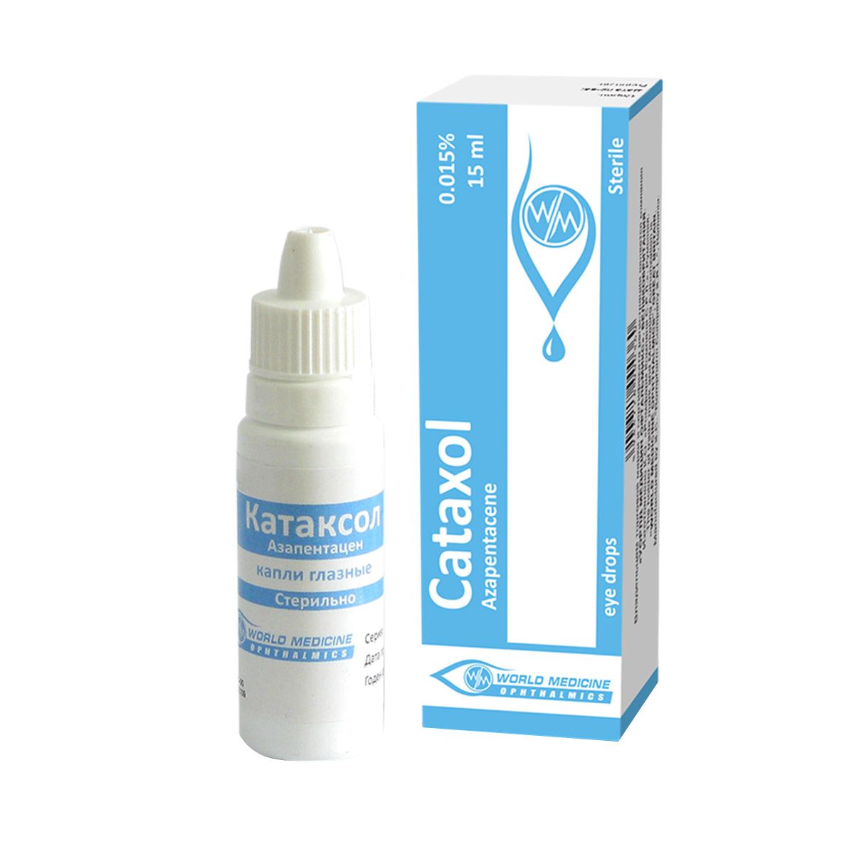 Cataxol - კატაქსოლი თვალის წვეთები 0.015% ფლაკონი 15მლ