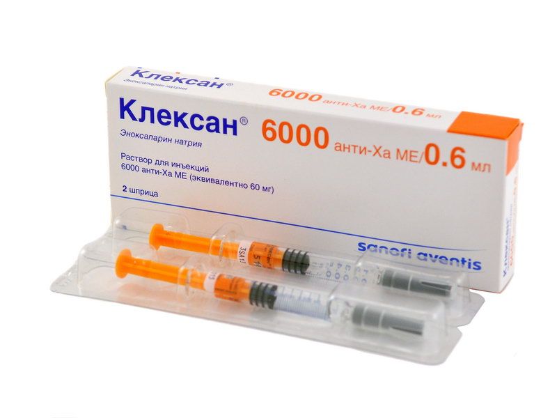 Clexane - კლექსანი 60მგ/0.6მლ შპრიცი 2 ინექცია