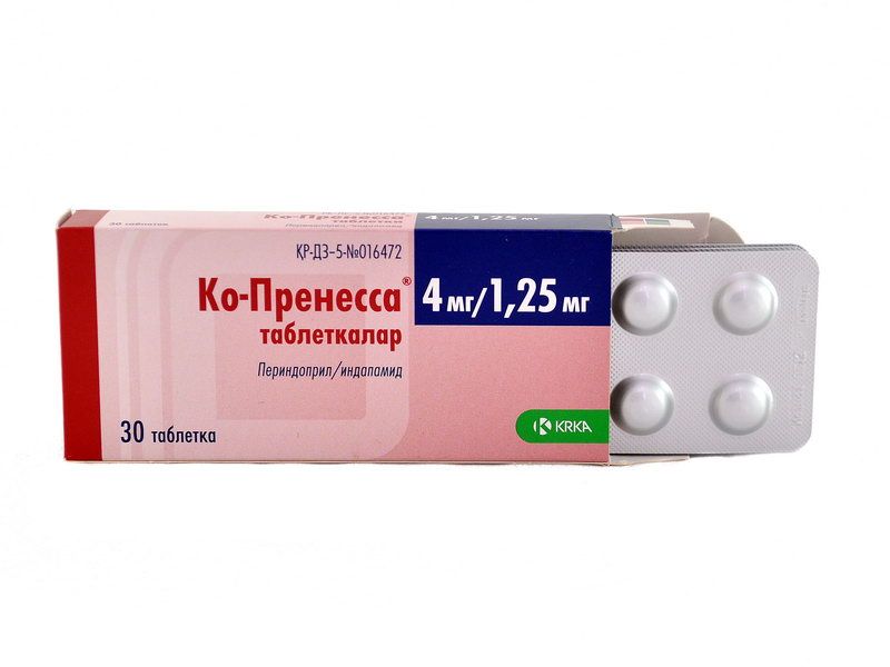 Co-Prenessa - კო-პრენესა 4მგ/1.25მგ 30 ტაბლეტი