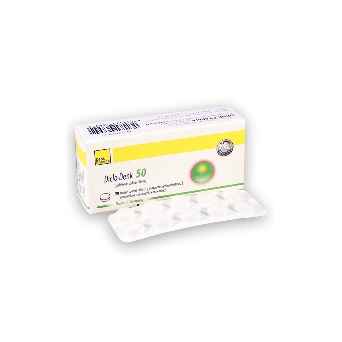 Diclo-Denk - დიკლო-დენკი 50მგ 20 ტაბლეტი