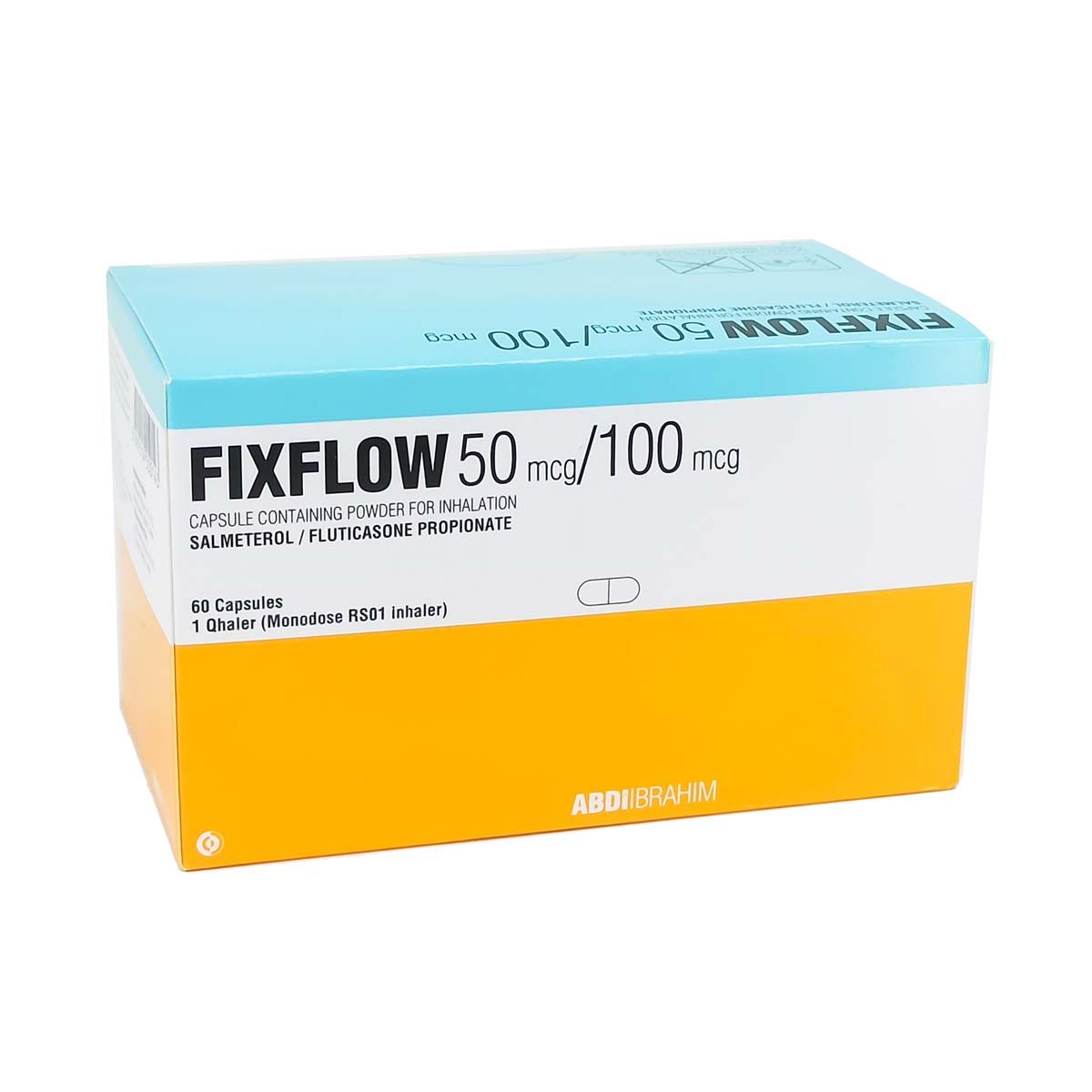 Fixflow - ფიქსფლოუ 50/100მკ 60 საინჰალაციო კაფსულა