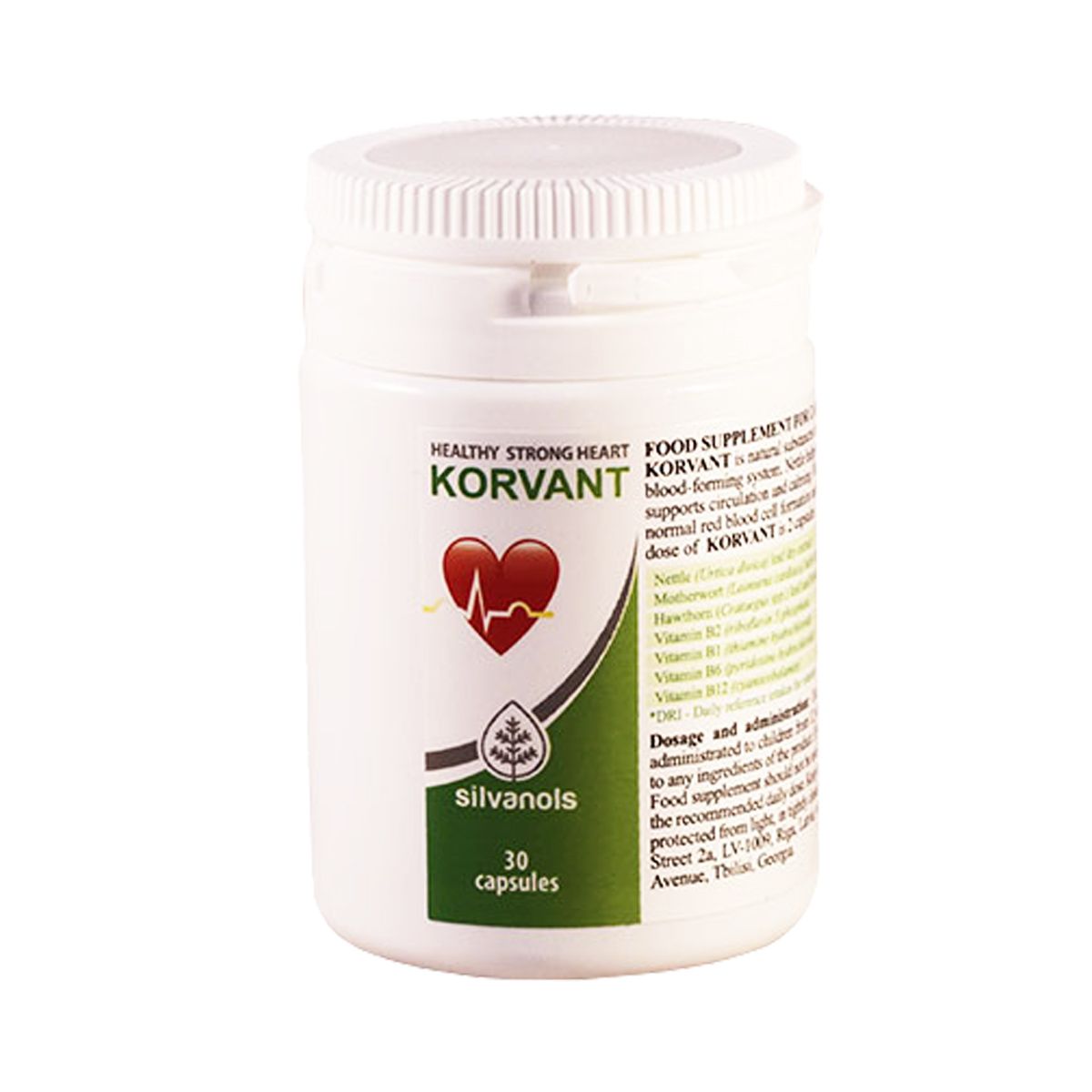 Korvant - კორვანტი 30 კაფსულა