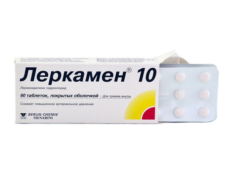 Lerkamen - ლერკამენი 10მგ. 60 ტაბლეტი