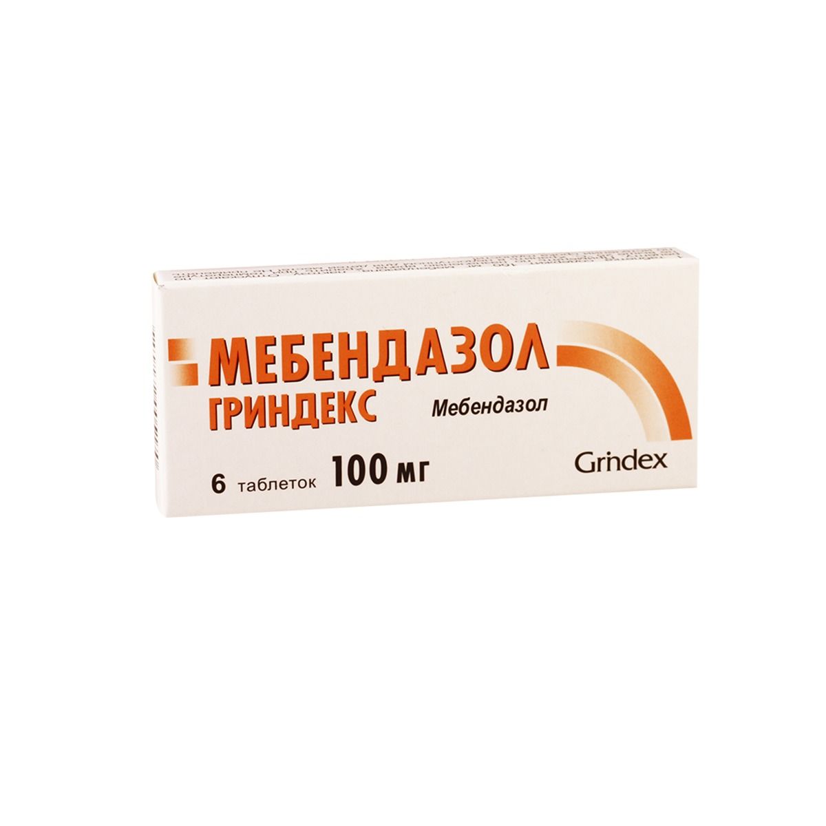 Mebendazole - მებენდაზოლი 100მგ 6 ტაბლეტი