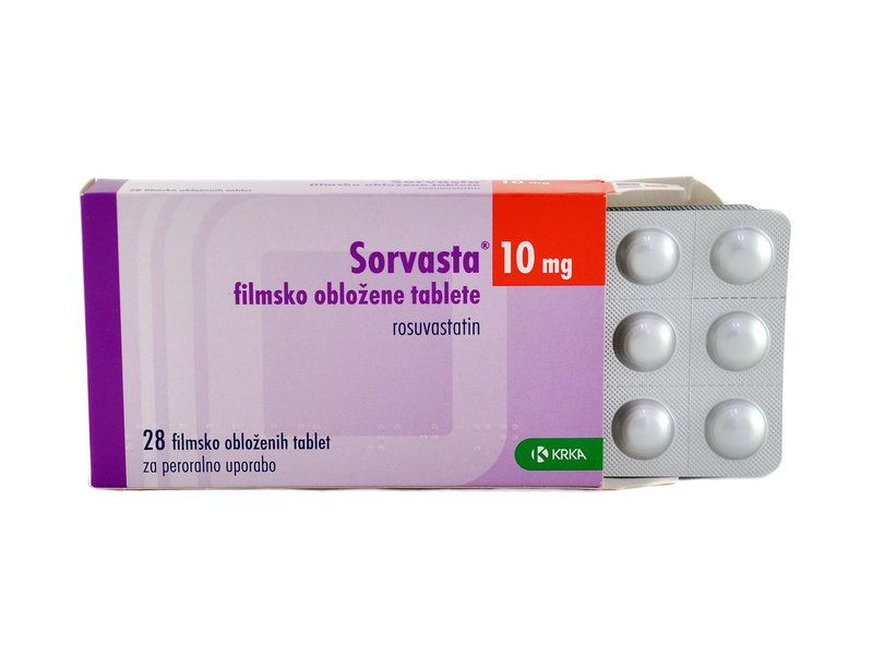 Sorvasta - სორვასტა 10მგ 28 ტაბლეტი