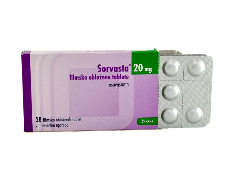 Sorvasta - სორვასტა 20მგ 28 ტაბლეტი