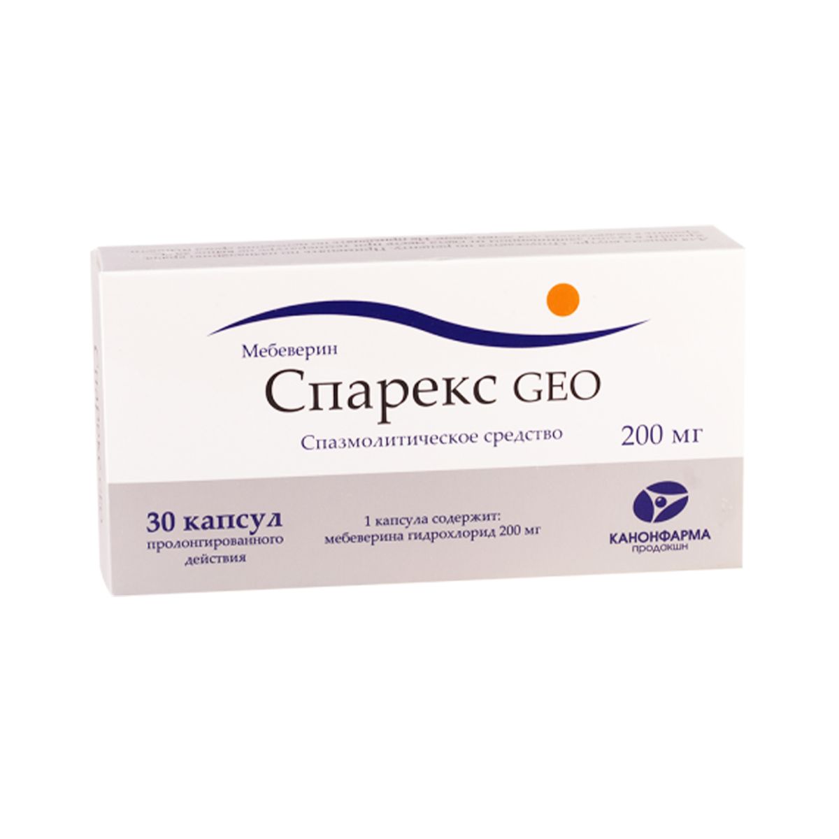 Sparex - სპარექსი GEO 200მგ  30 კაფსულა