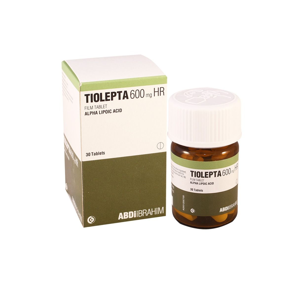 Tiolepta - თიოლეპტა 600მგ HR 30 ტაბლეტი