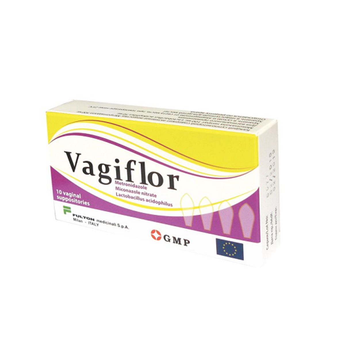 VAGIFLOR - ვაგიფლორი 10 ვაგინალური სუპოზიტორია GMP