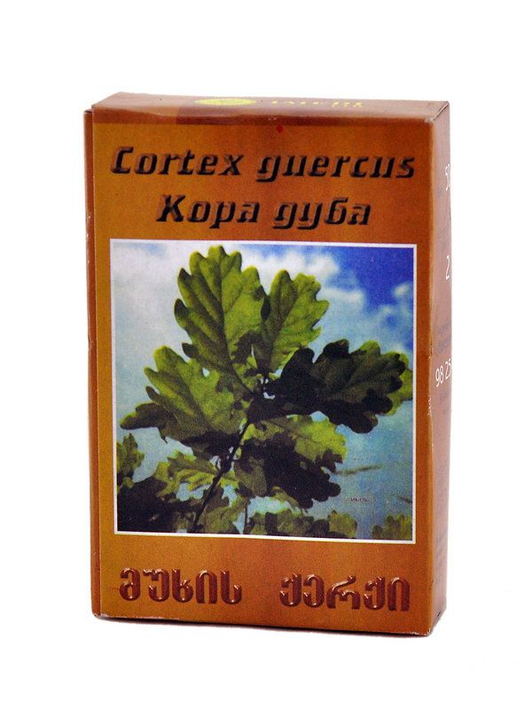 cortex Quercus - მუხის ქერქი 50გ