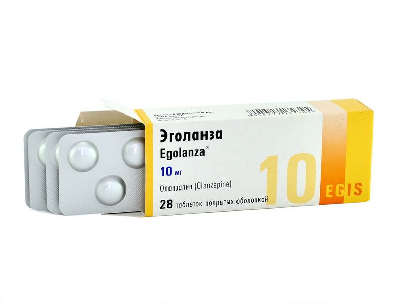egolanza - ეგოლანზა 10მგ 28 ტაბლეტი