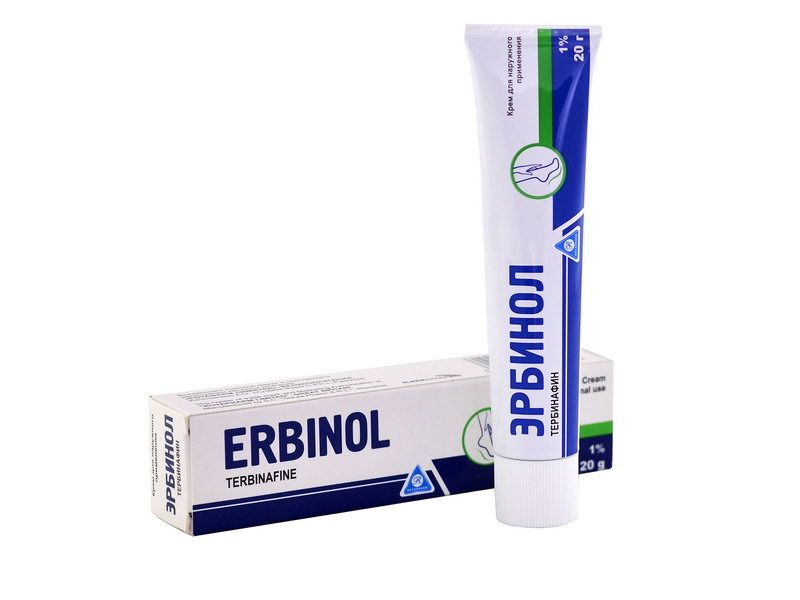 ერბინოლი კრემი 1% 20გ.