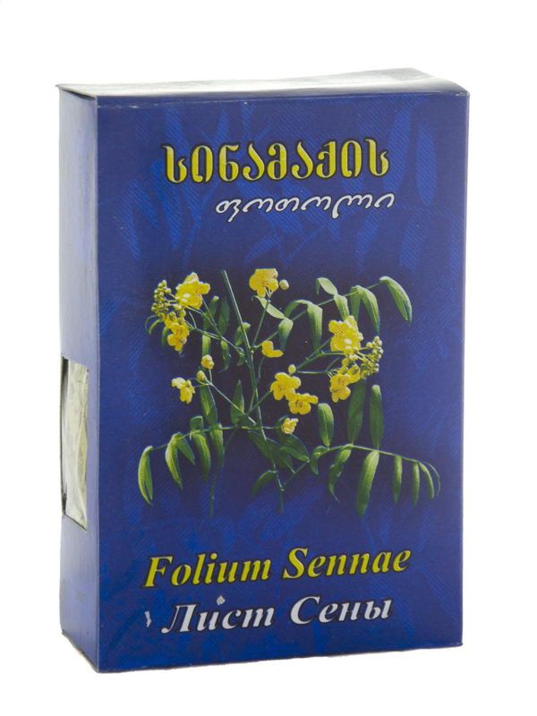 folia Sennae - ს/მც სინამაქის ფოთოლი 50გ