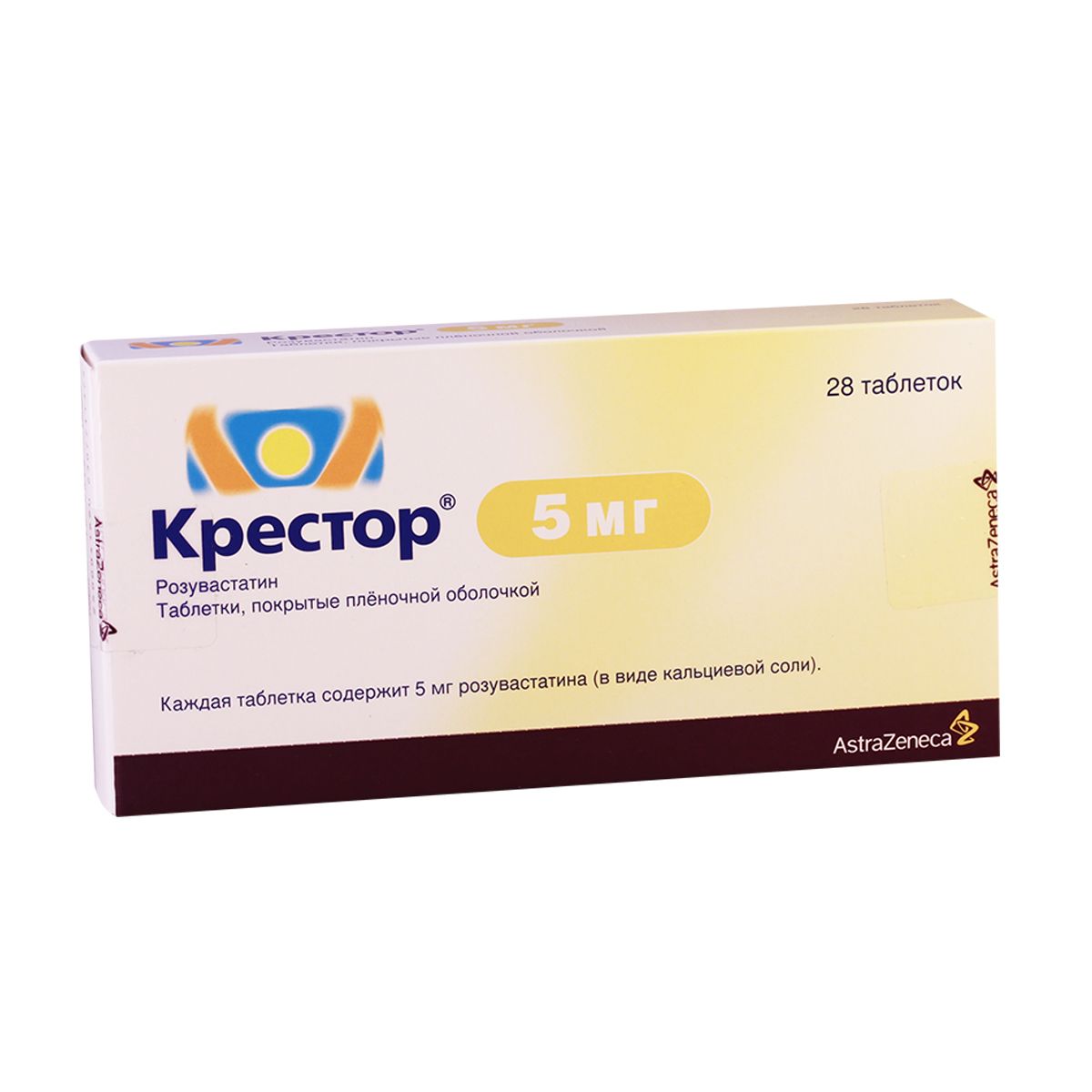 კრესტორი 5მგ 28 ტაბლეტი