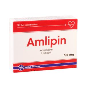 AMLIPIN - ამლიპინი 5 მგ 30 ტაბლეტი