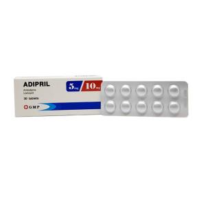 Adipril - ადიპრილი 5/10 მგ. 30 ტაბლეტი
