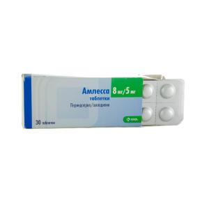 Amlessa- ამლესა 8მგ/5მგ 30 ტაბლეტი