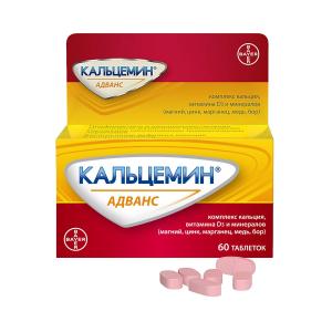 Calcemin advanse - კალცემინი ადვანსი 60 ტაბლეტი
