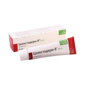 Celestoderm V - ცელესტოდერმი V 0.1%  30 გ მალამო