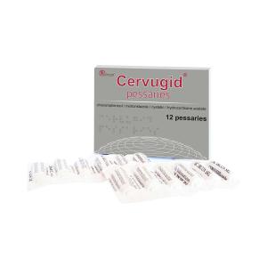 Cervugid - ცერვუჟიდი 12 ვაგინალური სუპოზიტორია