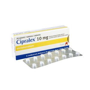 Cipralex - ციპრალექსი 10მგ 28 ტაბლეტი