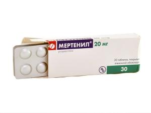 MERTENIL - მერტენილი 20 მგ 30 ტაბლეტი