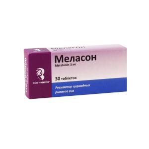Melason - მელასონი 3მგ 30 ტაბლეტი