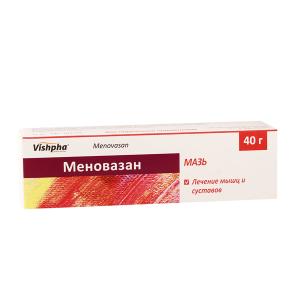 Menovasan - მენოვაზანი მალამო 40გრ