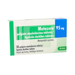 Metazero - მეტაზერო 95მგ 30 ტაბლეტი