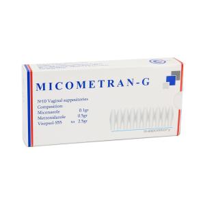 Micometran-G - მიკომეტრანი-G 10 ვაგინალური სუპოზიტორია