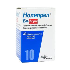Noliprel Bi-forte - ნოლიპრელი ბი ფორტე 30 ტაბლეტი