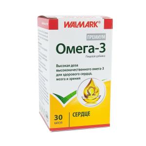 Omega 3 - ომეგა 3 პრემიუმი 30 კაფსულა