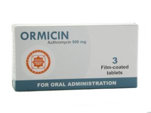 Ormicin - ორმიცინი 500მგ 3 ტაბლეტი