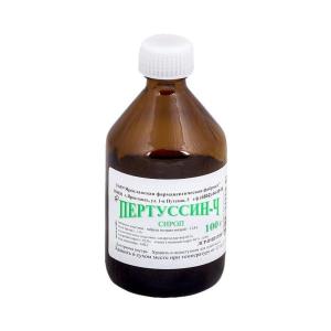 Pertussin-C - პერტუსინი-ჩ სიროფი 100მლ
