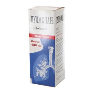 Pulmolan - პულმოლანი 30მგ/5მლ 100მლ სიროფი