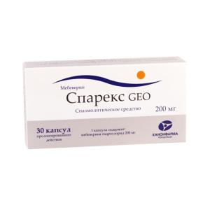 Sparex - სპარექსი GEO 200მგ  30 კაფსულა