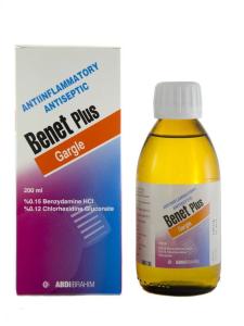 ბენეტი პლიუსი გარგლი ხსნარი 200მლ