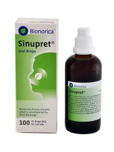 სინუპრეტი წვეთები 100მლ