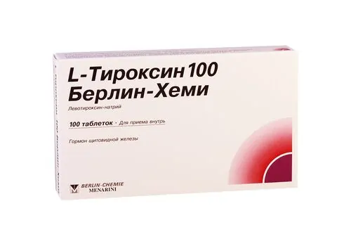 ლ თიროქსინი 100მკგ #100ტ