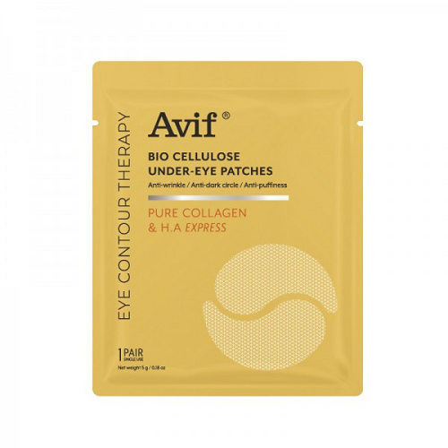 ავიფ - Avif ბიოცელულოზას პატჩი თვალი. შუბლი. ცხვირ-ტუჩის მიმიკური ნაოჭის ყველა ტიპის კანი