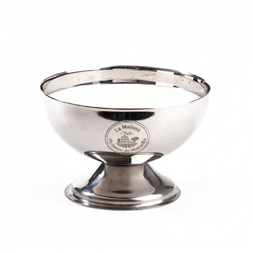 მარსელი - მეტალის თასი საპარსი საპნისათვის. რებელი