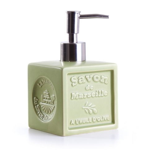 მარსელი - საპნის დისპენსერი მწვანე თხევადი