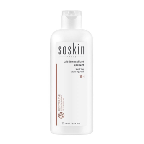 სოსკინ - R+ სახის რძე მაკიაჟის მოსაშორებელი/დამამშვიდებელი მშრალი მგრძნ. კანი