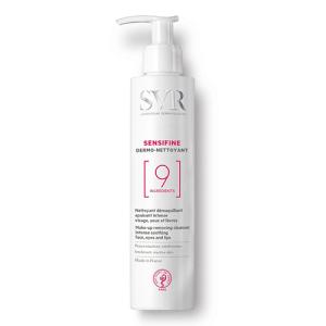 ესვიერი SVR -  SENSIFINE სახის გამწმენდი/მაკიაჟის მოსაშორებელი კრემ-გელი სახე/თვალი/ტუჩი მგრძნობიარე კანის 200მლ